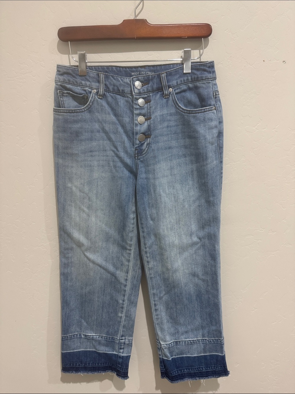 Chico's Wide-Leg Cropped Jeans